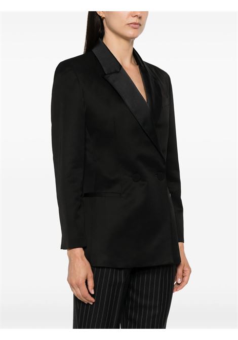 Blazer doppiopetto in nero Forte forte - donna FORTE FORTE | 12831BIS8013